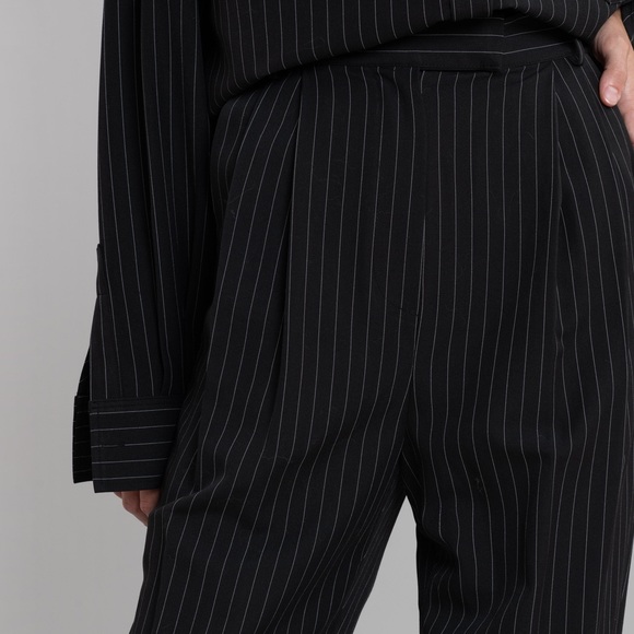 Frankie Shop BEA FLUID PINSTRIPE PANTS - Picture 7 of 7